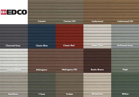 metal sheet siding house|edco steel siding color chart.